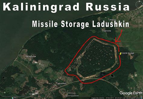 Kaliningrad Russia Huge Missile Storage Area At Ladushkin