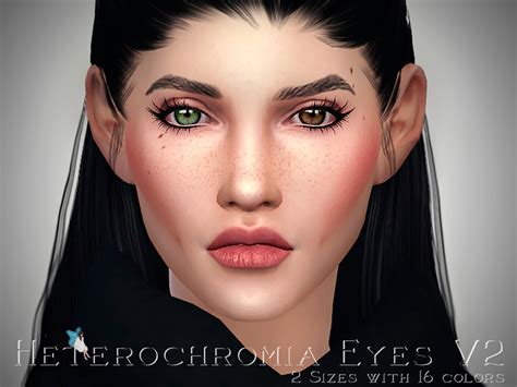 The Sims Resource Heterochromia Eyes V2