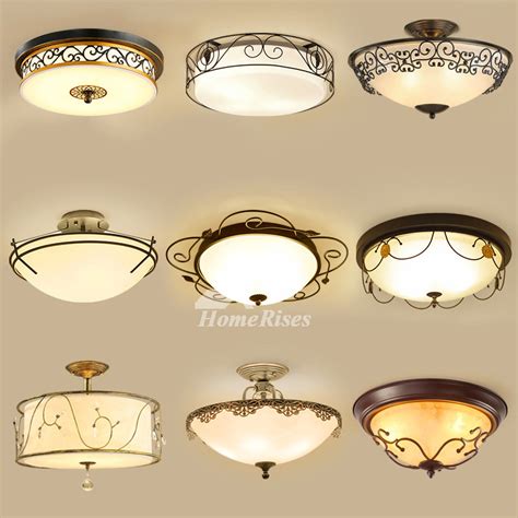 Install the correct size light bulb in the fixture's. Ceiling Light Fixture Semi/Flush Mount Bedroom Hanging ...