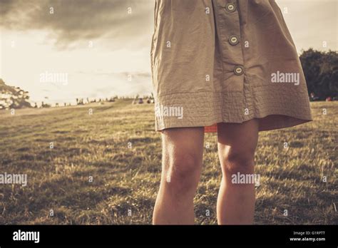 Skirt Blowing In The Wind Hi Res Stock Photography And Images Alamy