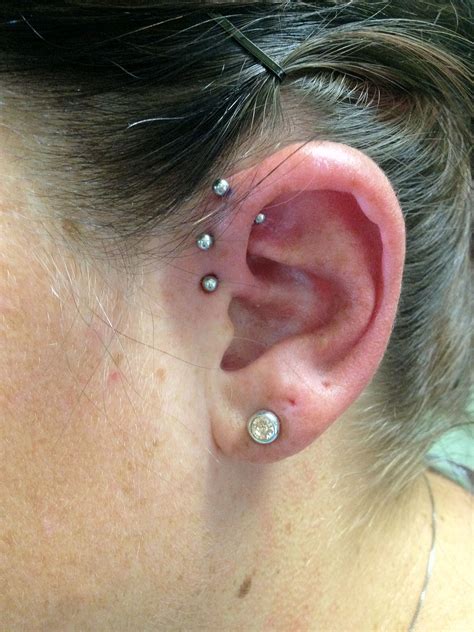 Triple Helix By Billy Piercing Body Piercing Body Piercing Piercings