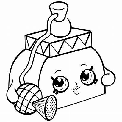 Shopkins Coloring Pages Printable Season Getcoloringpages
