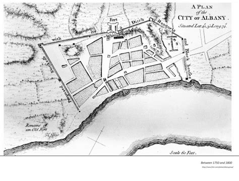 Map Albany Ny 1750 1800 Albanygroup Archive Flickr