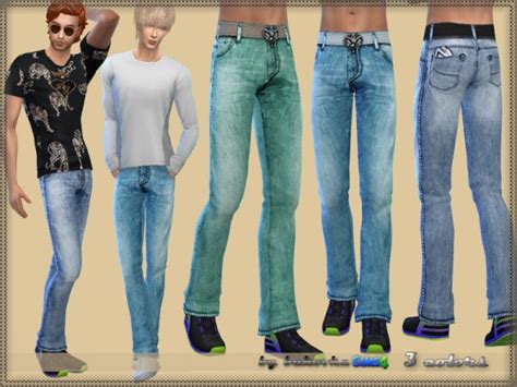 The Sims Resource Pants Denim By Bukovka • Sims 4 Downloads