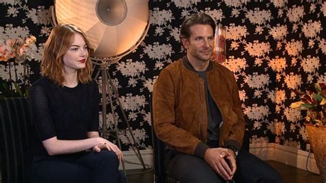 Bradley Cooper Emma Stone Talk New Film Favorite Guilty Pleasure Gma