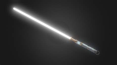 White Lightsaber 3d Model By Sangheilis Efa5f44 Sketchfab