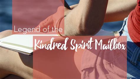 Visitors share special and intimate moments at the kindred spirit mailbox. The Legend of the Kindred Spirit Mailbox | Kindred spirits, Bird island, Spirit