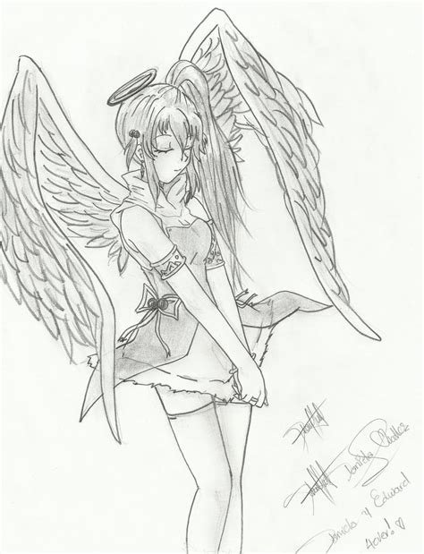 Angel Girl Anime By Daniliov On Deviantart