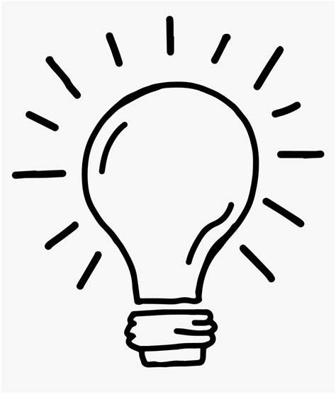 Incandescent Light Bulb Clipart Png Download Light Bulb Cartoon Png