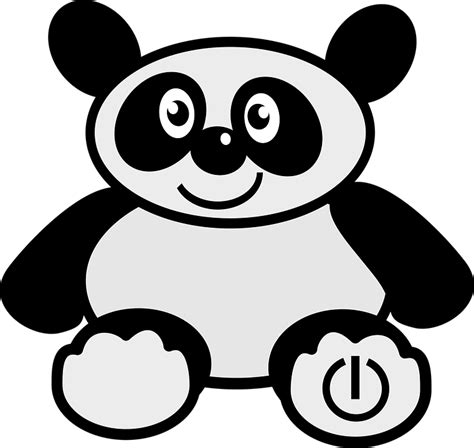 Panda Bear Cute · Free Vector Graphic On Pixabay