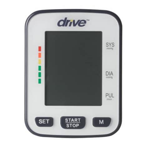 Drive Wrist Home Automatic Digital Blood Pressure Monitor Bp3200 Gray 1