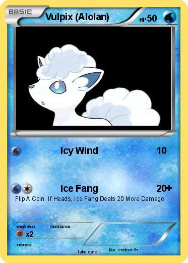 We did not find results for: Pokémon Vulpix Alolan - Icy Wind - My Pokemon Card