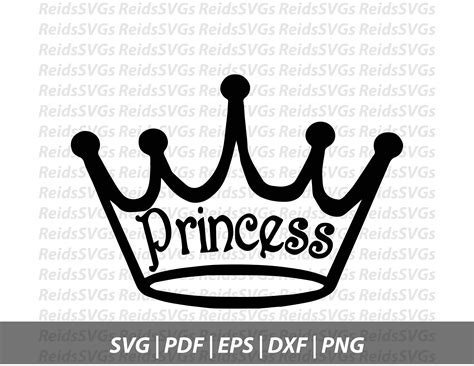 Princess Crowns Svg Crown Svg Crown Svg Files For Cricut Etsy The