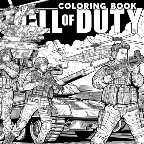 Coloriage Les Soldats De Call Of Duty Prêts Pour Lévasion