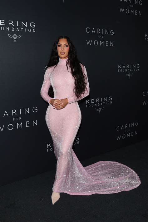 Kim Kardashian At Kering Hosts Nd Annual Caring For Women In New York