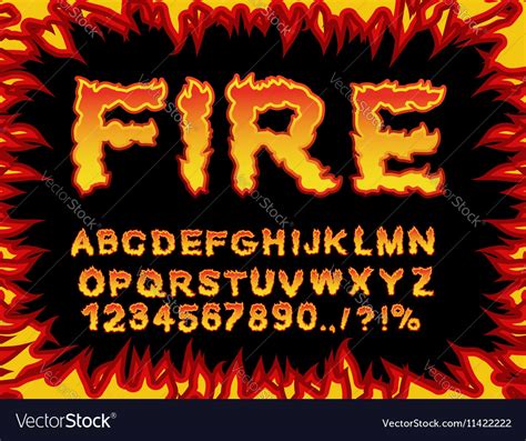 Today, we have shared the have heart script font for free download. Fire font Flame Alphabet Fiery letters Burning ABC