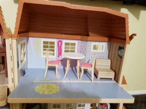 Disney Hannah Montana Malibu Beach House Barbie Doll House Used Ebay