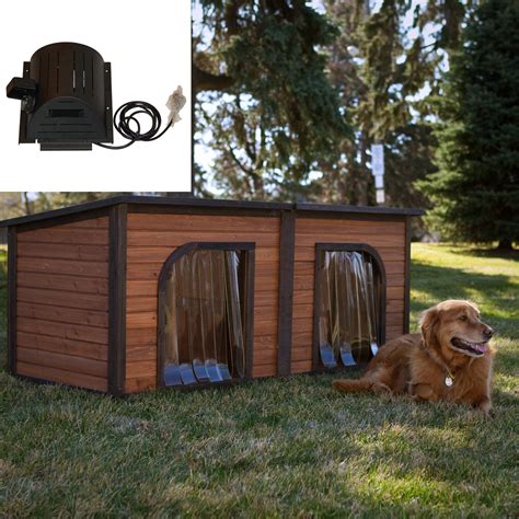 Have To Have It Precision Pets Extreme Duplex Dog House With Cooling