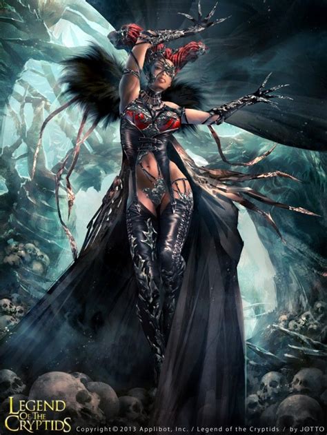 Best Sexiest Legend Of The Cryptids Fantasy Digital Illustrations Fantasy Girl Fantasy Art