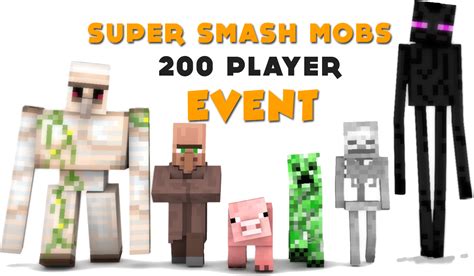 Download Super Smash Mobs Mineplex Download Survival Full Size Png
