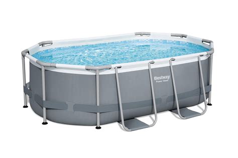 Buy Bestway Oval Above Ground Pool Set X X Includes Filter Pump ChemConnect
