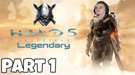 Halo 5 Guardians Legendary Playthrough Mission 1 Osiris Youtube