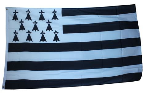 Abgesehen von der französischen flagge ist dieser panzer im herzen noch deutsch: Bretagne Flagge 90*150 cm Provinzen von Frankreich