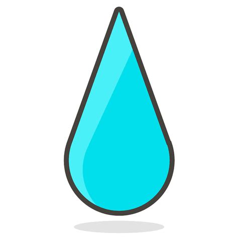 Droplet Emoji Clipart Free Download Transparent Png Creazilla