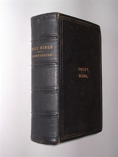 Victorian Holy Bible And Book Of Common Prayer Oxford Ca1890 Hc Books