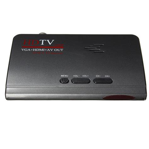 Digital Terrestrial Hd 1080p Dvb Tt2 Tv Box Vga Av Cvbs Tuner Receive