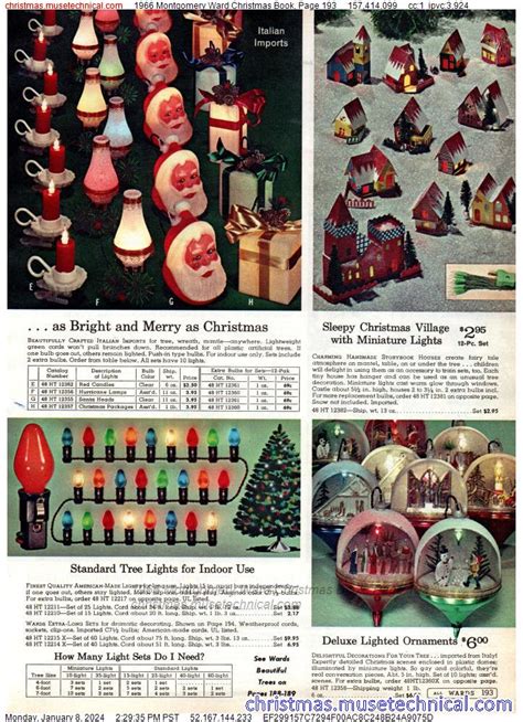 1966 montgomery ward christmas book page 193 catalogs and wishbooks