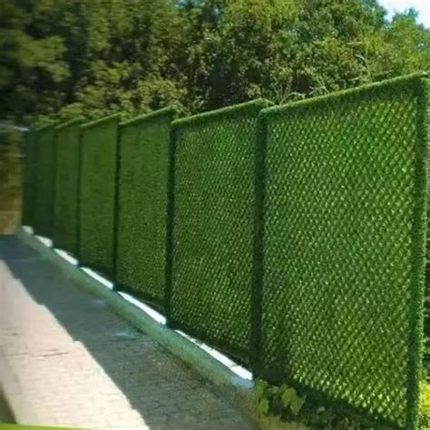 Artificial Boxwood Hedge Leaf Fence Wall Panels Artificial Grass Fence
