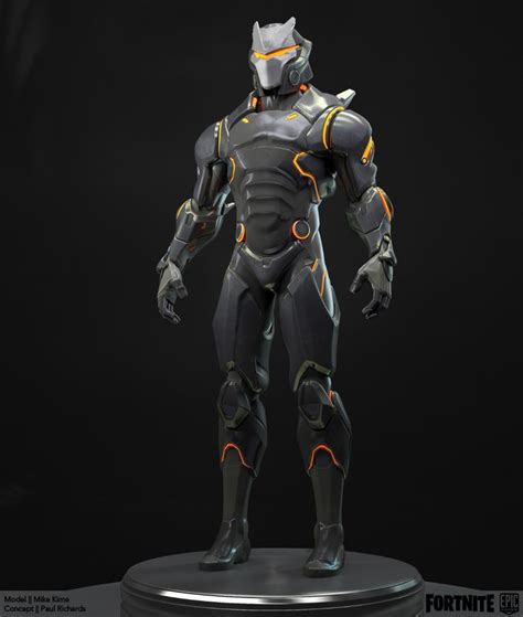 Playing as iron man in fortnite. ArtStation - Fortnite - Carbide and Omega, Mike Kime in ...