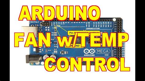 Arduino Automotive Fan With Temp Control Youtube