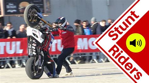 Motorcycle Stunt Show Crazy Tricks Motor Bike Expo 2016 Youtube