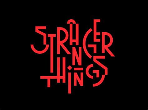 Then smil is added to vary the opacity boost to create the effect of a. Stranger Things Logo, Theme and Artworks - Noupe Online Magazine
