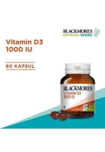 Jual Blackmores Vitamin D 1000iu Vitamin D3 1000iu Isi 60 Capsul Original Kalbe Farma Di Lapak