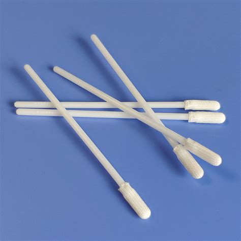 Mm Round Small Head Disposable Knitted Dacron Swabs