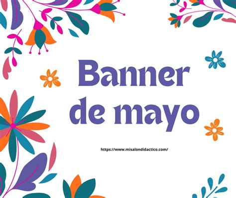 Banner De Mayo Material DidÁctico Primaria