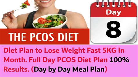 Pcos Diet Plan Day 8 Indian Diet Plan Weight Loss Diet Youtube