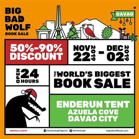 Things can go crazy at the year's biggest book sale, which opens today. Big Bad Wolf