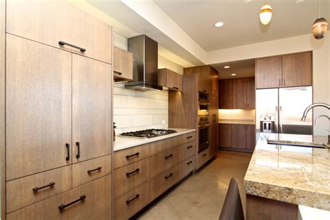 Love this kitchen, it was our inspiration for our remodel! Rift Sawn White Oak - Contemporary - Kitchen - Salt Lake City - by Venuti Woodworking