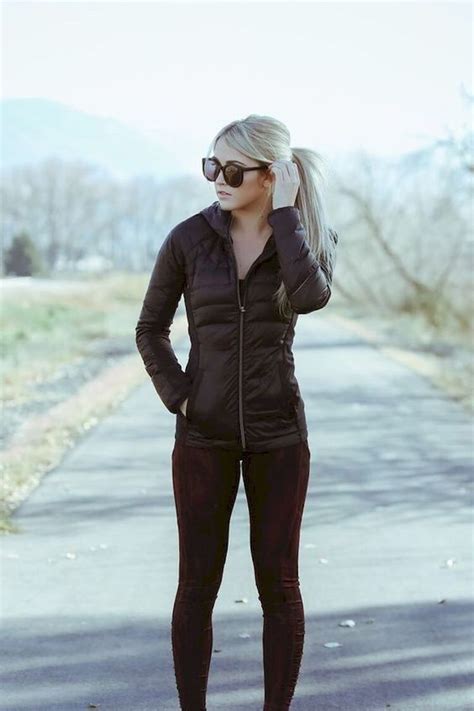 48 Sporty Winter Workout Outfit For Women Workout Outfits Winter Sporty Outfits