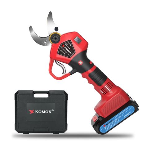 Buy Komok Professional Cordless Electric Pruning Shears With Digital