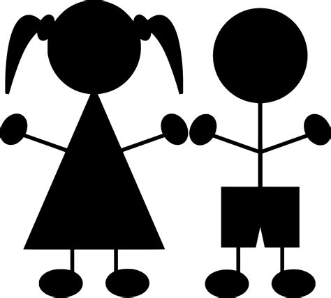 Svg Male Girl Figure Characters Free Svg Image And Icon Svg Silh