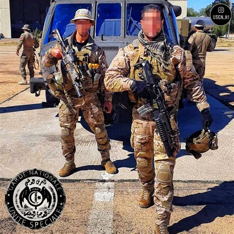 Tunisian National Guard Special Forces Usgn R Militaryporn