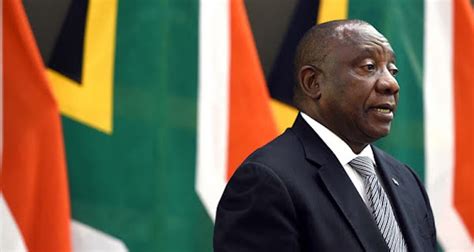 President of the republic of south africa. South Africa, President Ramaphosa: speech to the nation ...