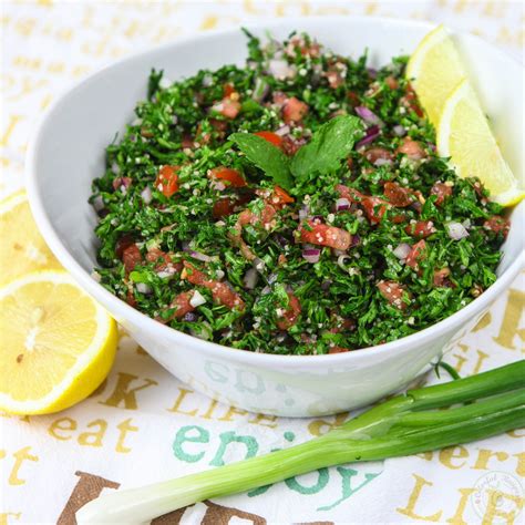 Fresh And Light 100 Authentic Lebanese Tabbouleh 204 Calories Salad