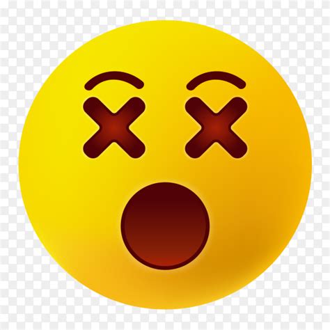 Face With Open Mouth Emoji On Transparent Background Png Similar Png