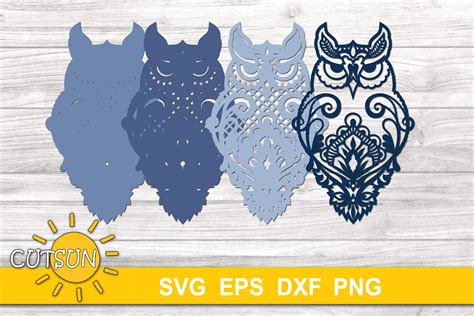 D Owl Svg Best Free Svg File Free Svg Design Images